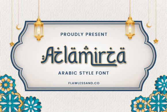 Azlamirza: A Display Font with Personality