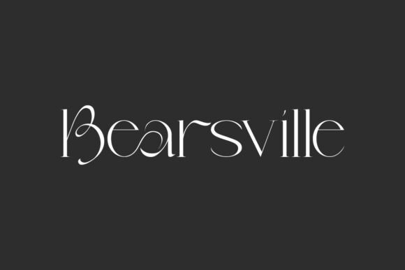 Bearsville Font: Elevating Campaign Design with Modern Luxury