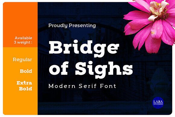Bridge of Sighs: A Slab Serif for Bold Branding
