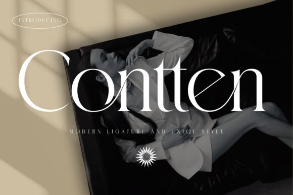 Contten: A Typeface That Elevates Brand Messaging