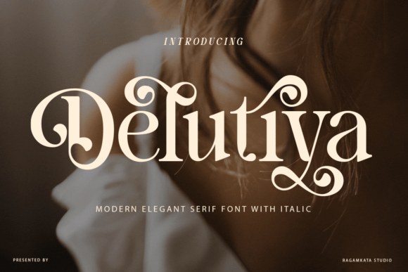 Delutiya: A Beautiful Serif Font for Your Brand