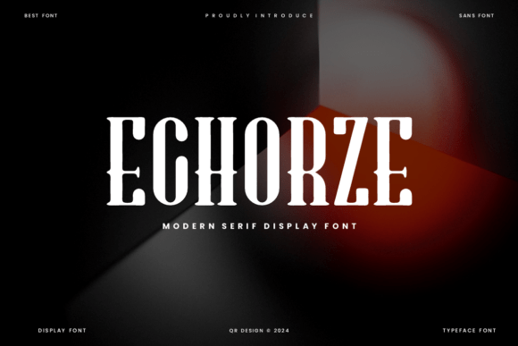 Echorze: A Modern Serif Font for Editorial Excellence