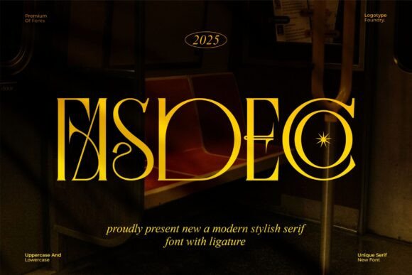 Fasdeco: A Modern Typeface for Editorial Design