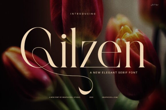 Glizen: A Modern Serif Font That Elevates Branding Work