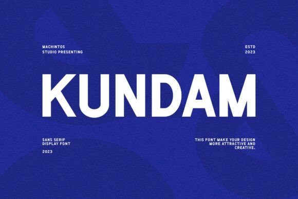 Kundam Font: A Simple Choice for a Professional Brand Look