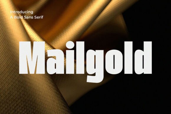 Mailgold: A Premium Sans Serif Typeface for Modern Web Design
