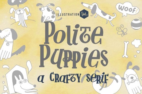 Polite Puppies: A Typeface That Adds Charm to Every Craft