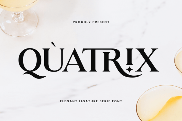 Quatrix: A Typeface for Timeless Editorial Design