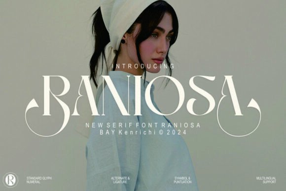 Raniosa: A Bold and Elegant Serif Font for Modern Branding Projects