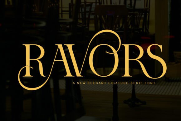 Ravors Font: A Modern Serif for Elegant Editorial Design