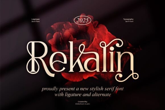 Rekalin: The Serif Typeface That Elevates Your Campaign Design
