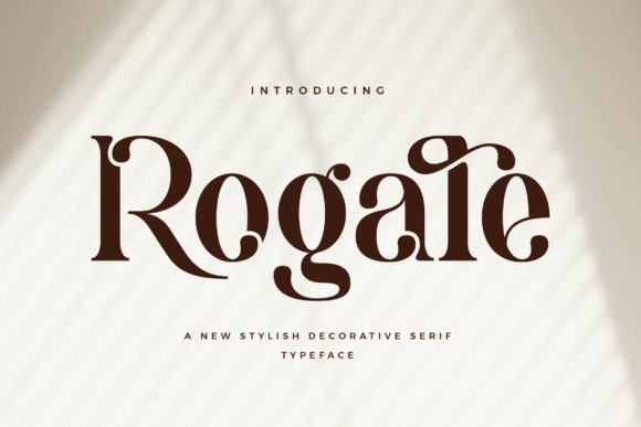 Rogale: A Premium Serif Font for Bold Campaigns