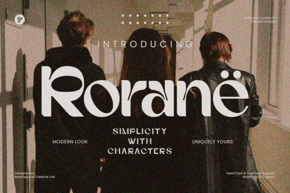 Rorane: A Modern Typeface for Bold Branding