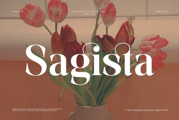 Sagista: A Serif Typeface That Elevates Editorial Design
