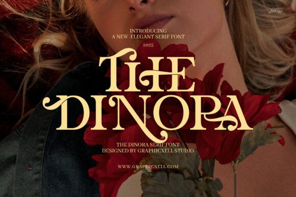 The Dinora Typeface: A Designer’s Go-To for Sophisticated Branding