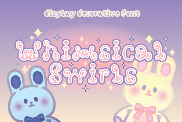 Whimsical Swirls Font: A Playful Typeface for Memorable Branding
